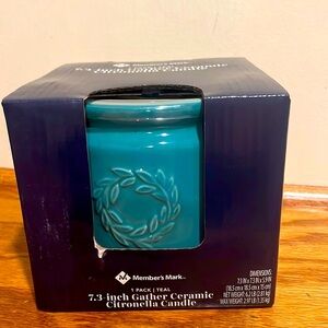 Extra Large 7.3 inches Gather Ceramic Citronella Candles 🎂